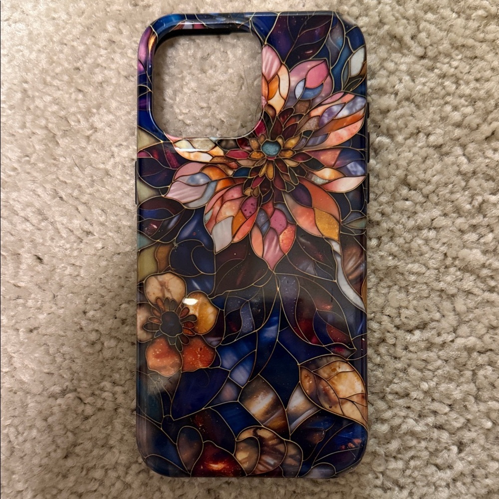Case-Mate Stained Glass Floral Phone Case - Multicolor